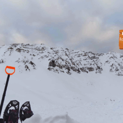 Une aventure dans les alpages enneigés du Beaufortain